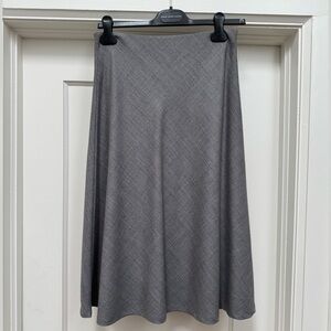 Club Monaco Gray Maxi A-Line Skirt for Work